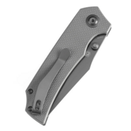 Tenable Fermi Grey TiCn Coated 14C28N Liner Lock T1122A5 - KNIFESTOCK