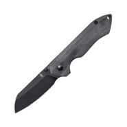  KIZER Guru Liner Lock Black Micarta Handle V3504C1 - KNIFESTOCK