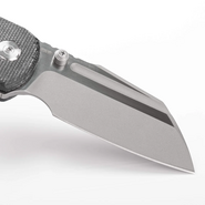 Vosteed Hedgehog S35VN Bead Blast &amp; Brushed Black Micarta A1303 - KNIFESTOCK