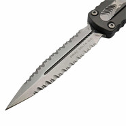 Microtech DIRAC DELTA APOCALYPTIC DOUBLE FULL SERRATE NC 227-D12NC - KNIFESTOCK