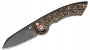 Fox Knives Radius FX-550 CFB Copper Carbon fibre Black pocket knife - KNIFESTOCK