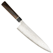 Dellinger Japan Gyuto/Chef Knife Suncraft VG-10 Black Damascus 200 mm - KNIFESTOCK