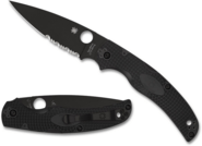 Spyderco Native Chief Black Lightweight Black Blade Reveal 13 C244PSBBK - KNIFESTOCK