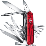 Victorinox CYBER TOOL 41, rosso traslucido 1.7775.T - KNIFESTOCK