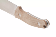 Viper Trail N690Co Stonewashed Blade Natural Canvas Micarta Handle Designer Jens Ansø VT4066CN - KNIFESTOCK
