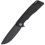 Petrified Fish PFB02 Loco Black Stonewashed D2 Black G10 PFB02DDW - KNIFESTOCK