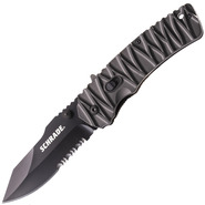 Schrade Dual Action 40% Ser Assist/Manual Folder, Oțel AUS-8. Liner Lock, Actuator deget, Thumb Stud - KNIFESTOCK