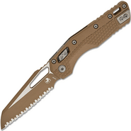 Microtech MSI® S/E Tri-Grip Polymer Dark Earth Dark Earth Backspacer Cerakote Fu - KNIFESTOCK