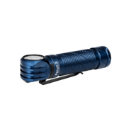 Olight Perun 3 Rechargeable LED Flashlight (Midnight Blue) with Headlamp Headband - KNIFESTOCK