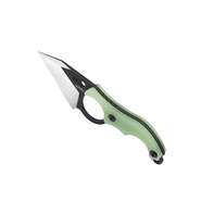 KUBEY Hippocam EDC Fixed Blade Knife Jade G10 Handle KU166B - KNIFESTOCK