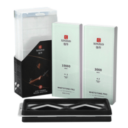 XINZUO glass whetstone set 3000#/10000# carton box XZ-BL-MDS-3/10 - KNIFESTOCK