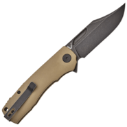 Petrified Fish PFP03 Victor Black Stonewash 154CM AluminumNanoceramic Coating PFP03GRADW - KNIFESTOCK