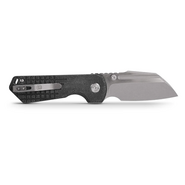 Vosteed Hedgehog S35VN Bead Blast &amp; Brushed Black Micarta A1303 - KNIFESTOCK