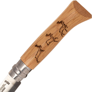 Opinel VRI N°08 Inox Animalia Cerb 001620 - KNIFESTOCK