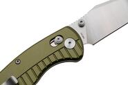QPS Reptile 14C28N, Stonewash-Satin, Griff: OD Grün Aluminium QS165-B1 - KNIFESTOCK