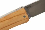 Lionsteel Big Opera Folding knife with D2 blade, Olive wood handle 8810 UL - KNIFESTOCK