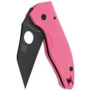 Spyderco MicroJimbo Pink G-10 Schwarze Klinge SPRINT C264GPNBKP - KNIFESTOCK