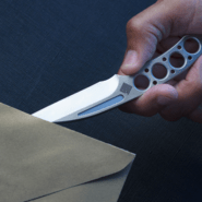 Ocaso Duo Desk Knife Wharncliffe w/stand 80DKW - KNIFESTOCK