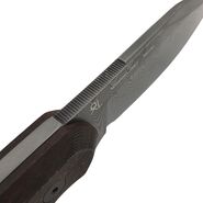 Fox Knives Eastwood Tiger Fixed FX-106 DCF Luxury GUDY VAN POPPEL Design – Damasteel/FAT carbon - KNIFESTOCK