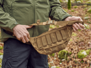 DEFCON 5 Tactical waist bag in black color - KNIFESTOCK