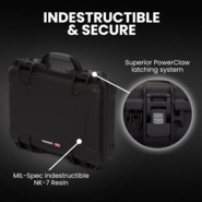 Nanuk 910 Case w/10 watch Black 910S-080BK-0A0-21299 - KNIFESTOCK