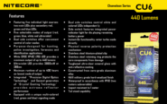 Nitecore flashlight CU6 HUNTING KIT - KNIFESTOCK