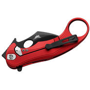 LionSteel L.E.One keskmise suurusega kokkupandav nuga VANA MUST M390 tera, PUNANE alumiiniumkäepide  - KNIFESTOCK