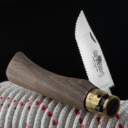 OLD BEAR® XL - STAINLESS STEEL, WALNUT HANDLE, SERRATED BLADE 9337/23_LN - KNIFESTOCK