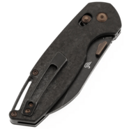 Kansept Model 6 Blackwash CPM S35VN,Shred CF K1022V1 - KNIFESTOCK