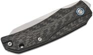 MKM ICE – MAGNACUT SATIN bld - CARBON FIBER hdl, S/S LINER Linerlock MK IC-CF  - KNIFESTOCK