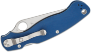 Spyderco C36GPCBL2 MILITARY 2 COBALT BLUE G-10 CPM SPY27 PLAINEDGE - KNIFESTOCK