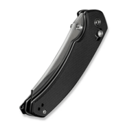 Sixgill Black G10 HandleSatin Finished Nitro-V BladeCrossbar Lock - KNIFESTOCK
