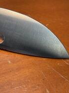 Vosteed Porcupine 14C28N Satin Braun Micarta A2604 - KNIFESTOCK