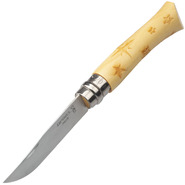 Opinel VRI N°07 Inox Nature Motív Csillagok 254235 - KNIFESTOCK