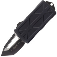 MICROTECH Exocet Tanto T/E Tactical Zwart 158-1T - KNIFESTOCK