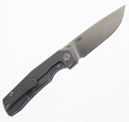 Kunwu TAO II Orange Peel Ttitanium Handle, VANAX Steel Blade K703T-2 - KNIFESTOCK