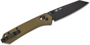 MKM YIPPER – MAGNACUT BLACK COAT.bld - OD GREEN G10 hdl, CROSS BAR LOCK MK YP-GODB - KNIFESTOCK