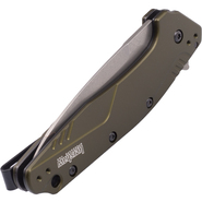 KERSHAW DIVIDEND COMPOSITE Assisted Folding Knife, Olive K-1812OLCB - KNIFESTOCK