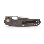 Vosteed Psyop Elmax Satin,Uni-Copper Fat Carbon - KNIFESTOCK