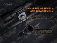 FENIX Suport lanternă pentru țeavă ALG-18 - KNIFESTOCK