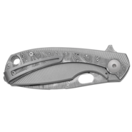 Viper LILLE DAMASCO Bjorkmans Twist Pattern, TITANIUM w damascus overlay VA5964TI - KNIFESTOCK