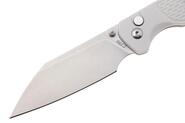 CJRB Pyrite-Light Gray, Stonewashed S90V, Light Gray FRN J1945G-GY  - KNIFESTOCK