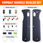 Vosteed Vombat Rękojeść, Ciemnoniebieski Aluminium X0136 - KNIFESTOCK