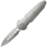 KB Urban Dagger Beadblast M390 Grey Ti KB416A - KNIFESTOCK