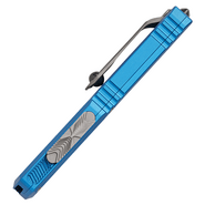 Microtech ULTRATECH GEN IV D/E STONEWASH STANDARD BLUE 11224-10BL - KNIFESTOCK