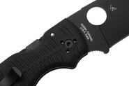Spyderco Shaman Salt Black G-10 CPM MagnaCut Black Blade C229GMCBKP - KNIFESTOCK
