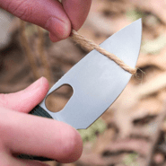 Vosteed Porcupine 14C28N Stonewash Green Micarta A2603 - KNIFESTOCK