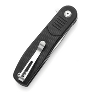 TENABLE KNIVES Einar Stonewashed Nitro-V 0.137&#039;&#039;/3.5mm Black Micarta T2072A3 - KNIFESTOCK
