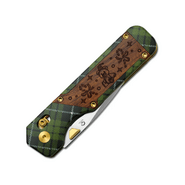 Kizer Militaw Nitro-V G10&amp;Mkuruti Wood -  Xmas edition - KNIFESTOCK