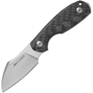 Coltello Viper a lama fissa con profilo Sheepfoot e spessore di 3,5 mm, Satin Finish. Manico in... - KNIFESTOCK